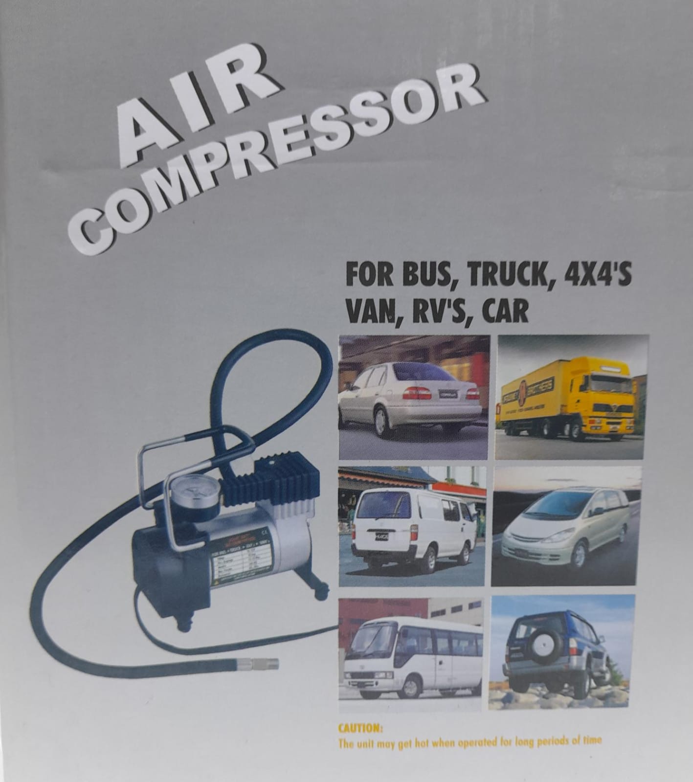 MINI COMPRESOR DE AIRE PORTATIL 12 V
